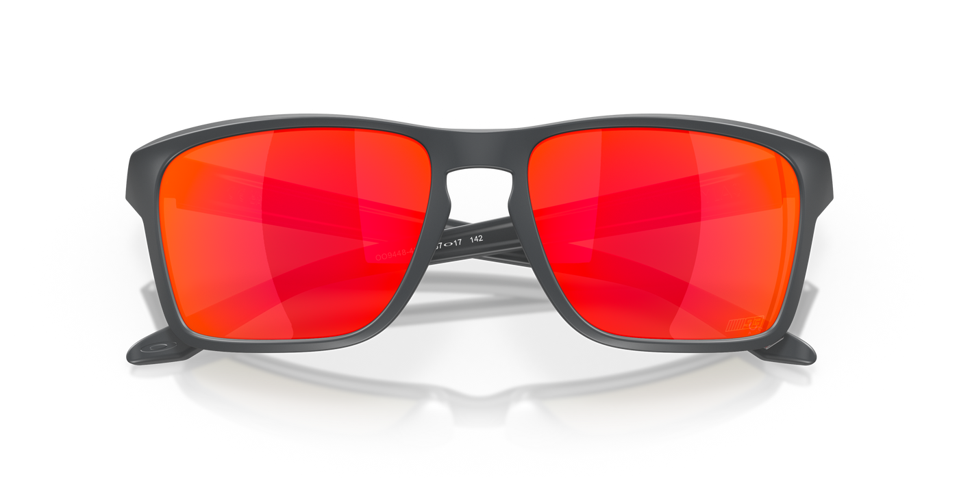 Oakley Sylas Marc Marquez Prizm Ruby Lenses - Matte Carbon Frame - Cyclop.in