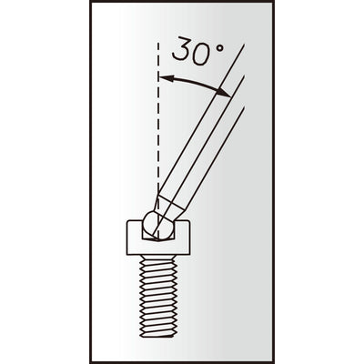 Icetoolz 7M50 5.0Mm Twinhead Wrench, Ball-Ended - Cyclop.in