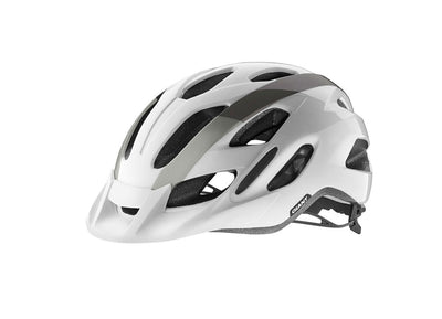 Giant Compel Cycle Helmet | Gloss White/Metallic - Cyclop.in