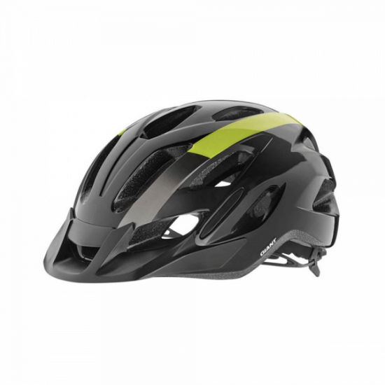 Giant Compel Youth Helmet - Gloss Black/Yellow - Cyclop.in