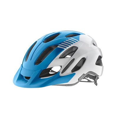 Giant Compel Cycle Helmet | Gloss White/Blue - Cyclop.in
