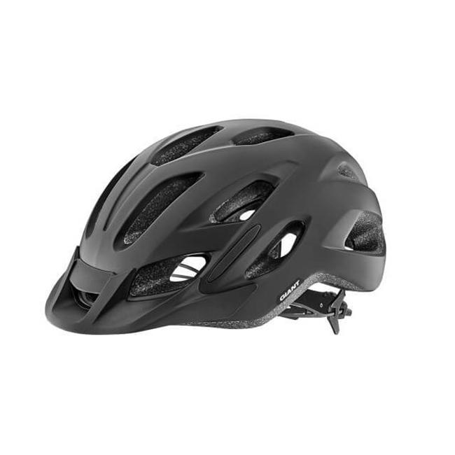 Giant Compel Asian Helmet - Matte ARX Black - Cyclop.in