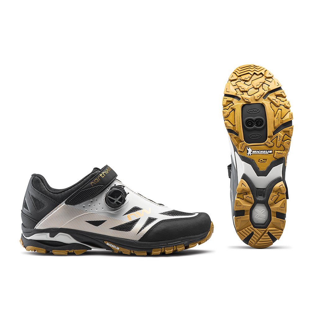 Northwave Spider Plus 2 Shoes - White/Anthra - Cyclop.in