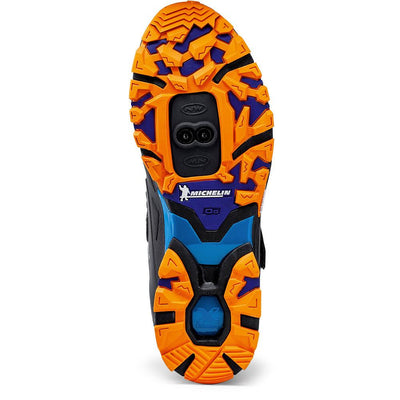 Northwave Spider 2 MTB-AM Shoes - Black/Blue/Orange - Cyclop.in