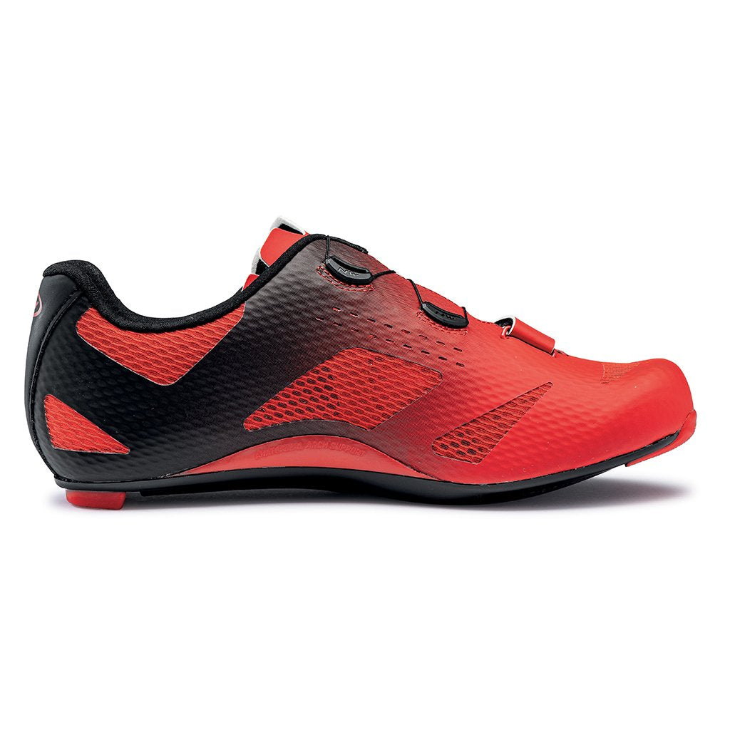 Northwave Storm Carbon Shoes - Red/Black - Cyclop.in