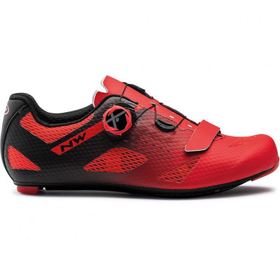 Northwave Storm Carbon Shoes - Red/Black - Cyclop.in