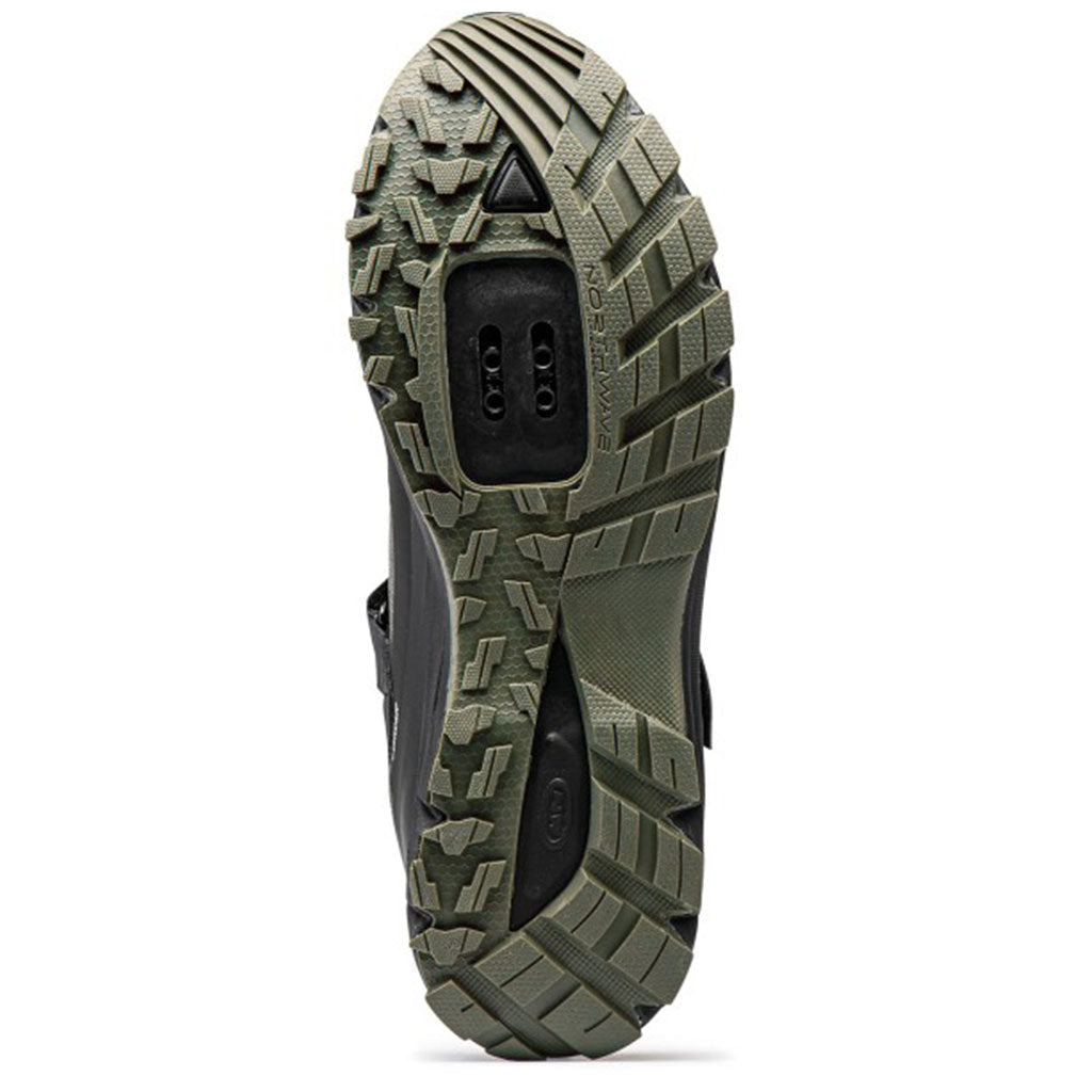 Northwave Corsair Shoes - Black/Forest Green - Cyclop.in