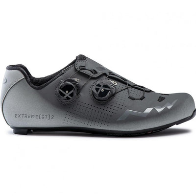 Northwave Extreme Gt 2 Shoes - Anthra/Silver Reflective - Cyclop.in