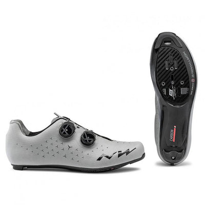 Northwave Revolution 2 Shoes - Silver Reflective - Cyclop.in