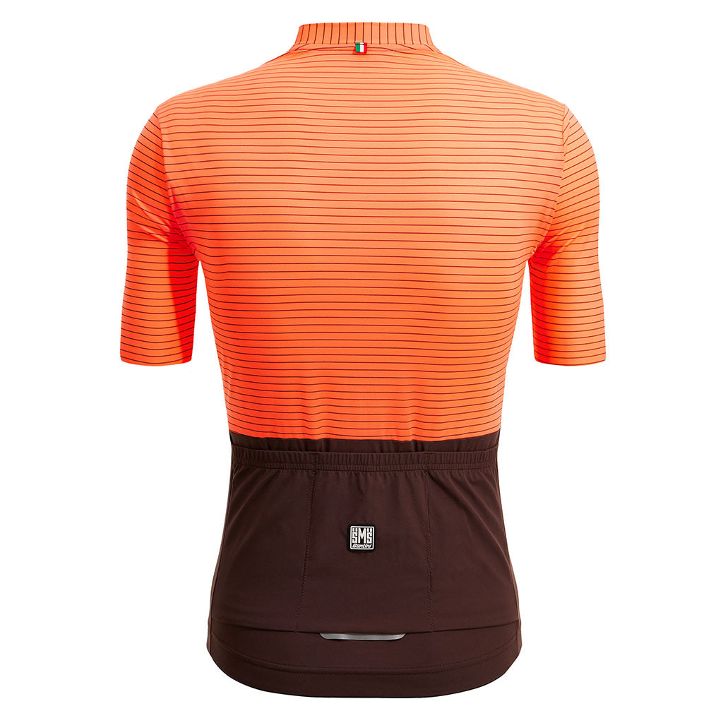 Santini Colore Riga Jersey - Orange - Cyclop.in