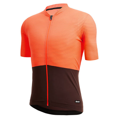 Santini Colore Riga Jersey - Orange - Cyclop.in