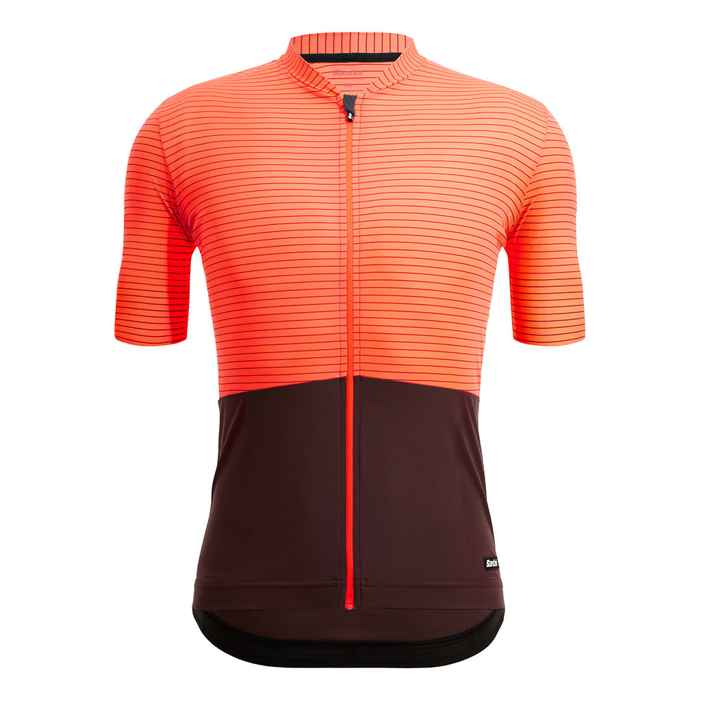 Santini Colore Riga Jersey - Orange - Cyclop.in