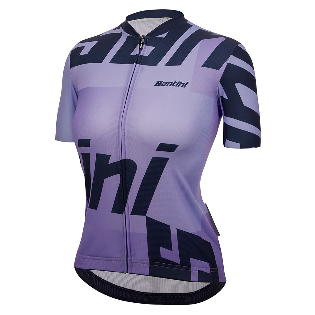 Santini Womens Karma Logo Jersey - Cyclop.in