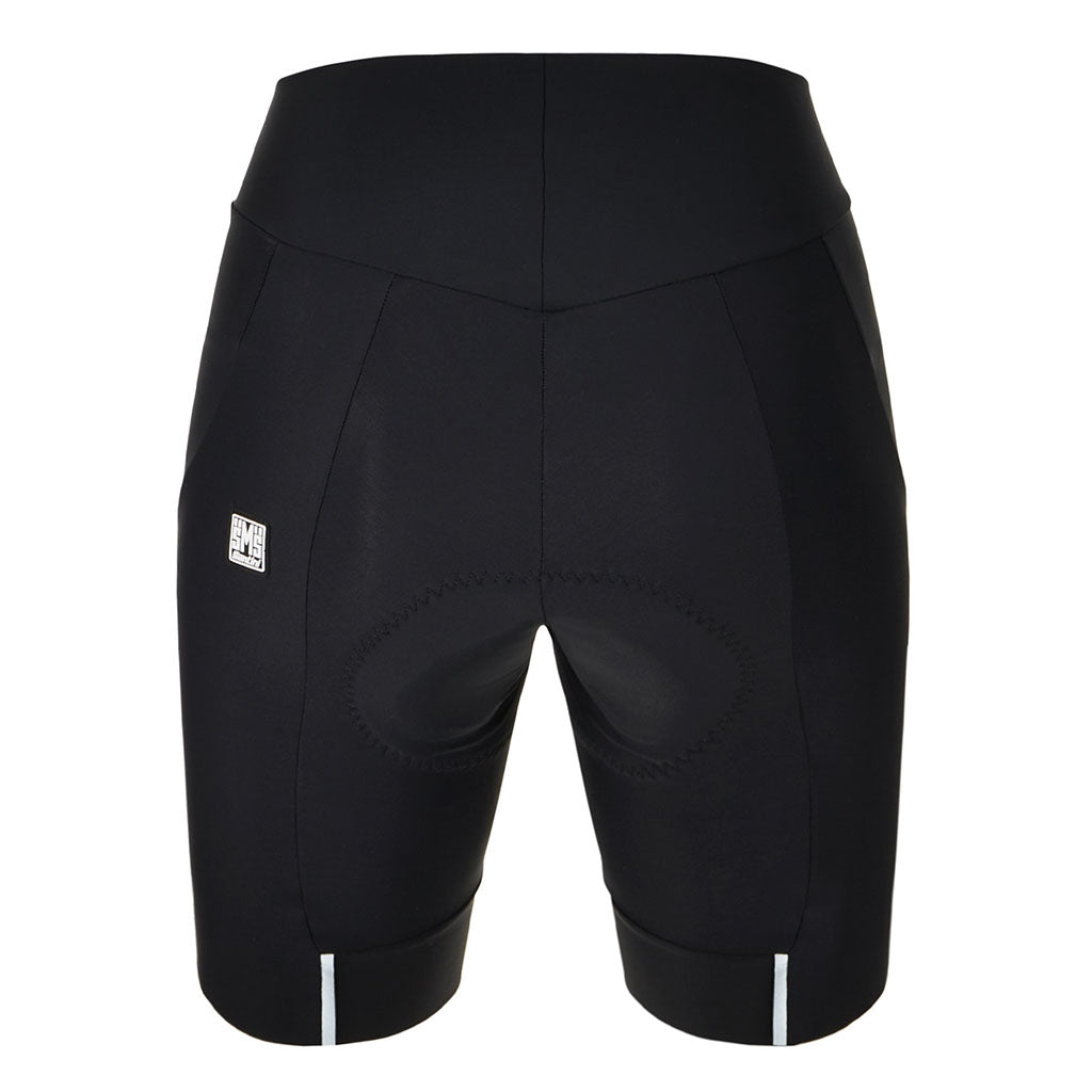 Santini Womens Omnia Shorts-Black - Cyclop.in