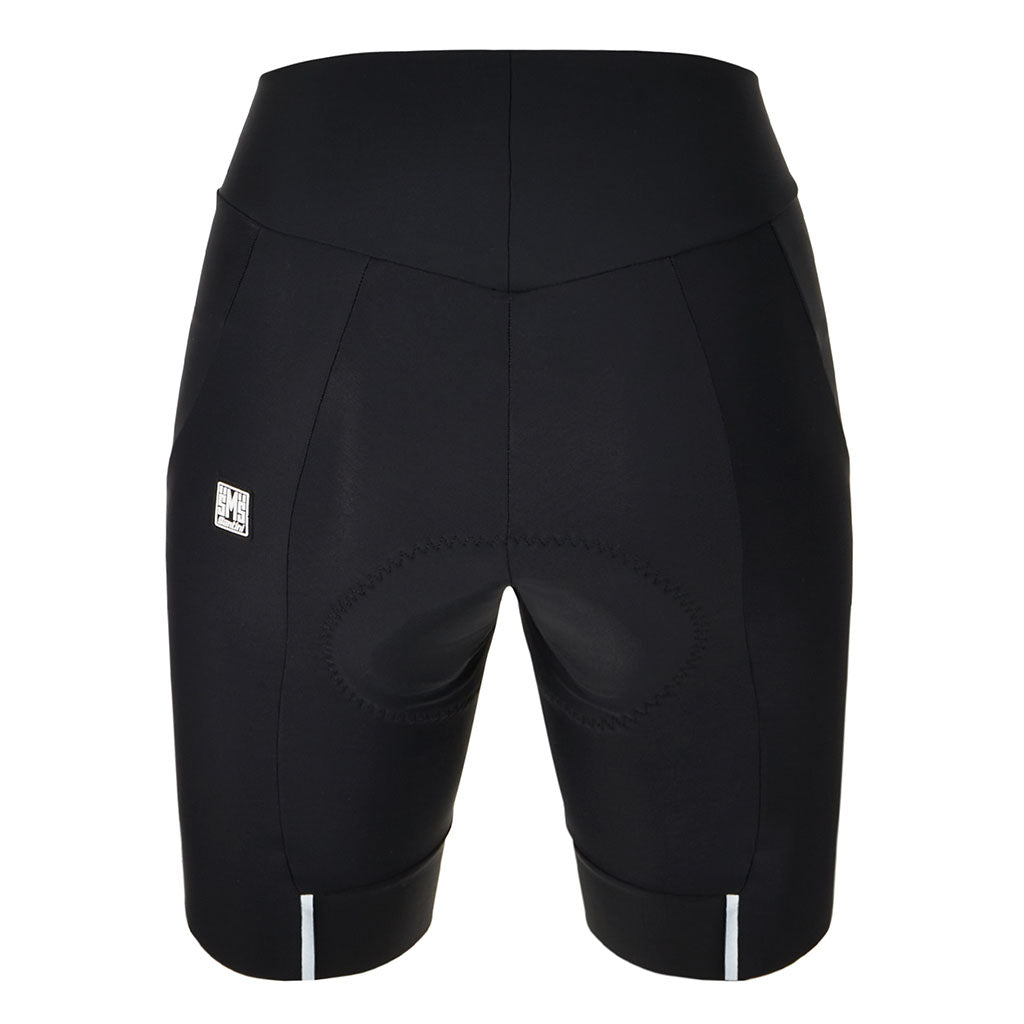 Santini Womens Omnia Shorts-Black - Cyclop.in