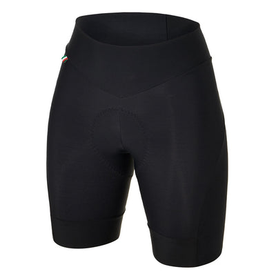 Santini Womens Omnia Shorts-Black - Cyclop.in