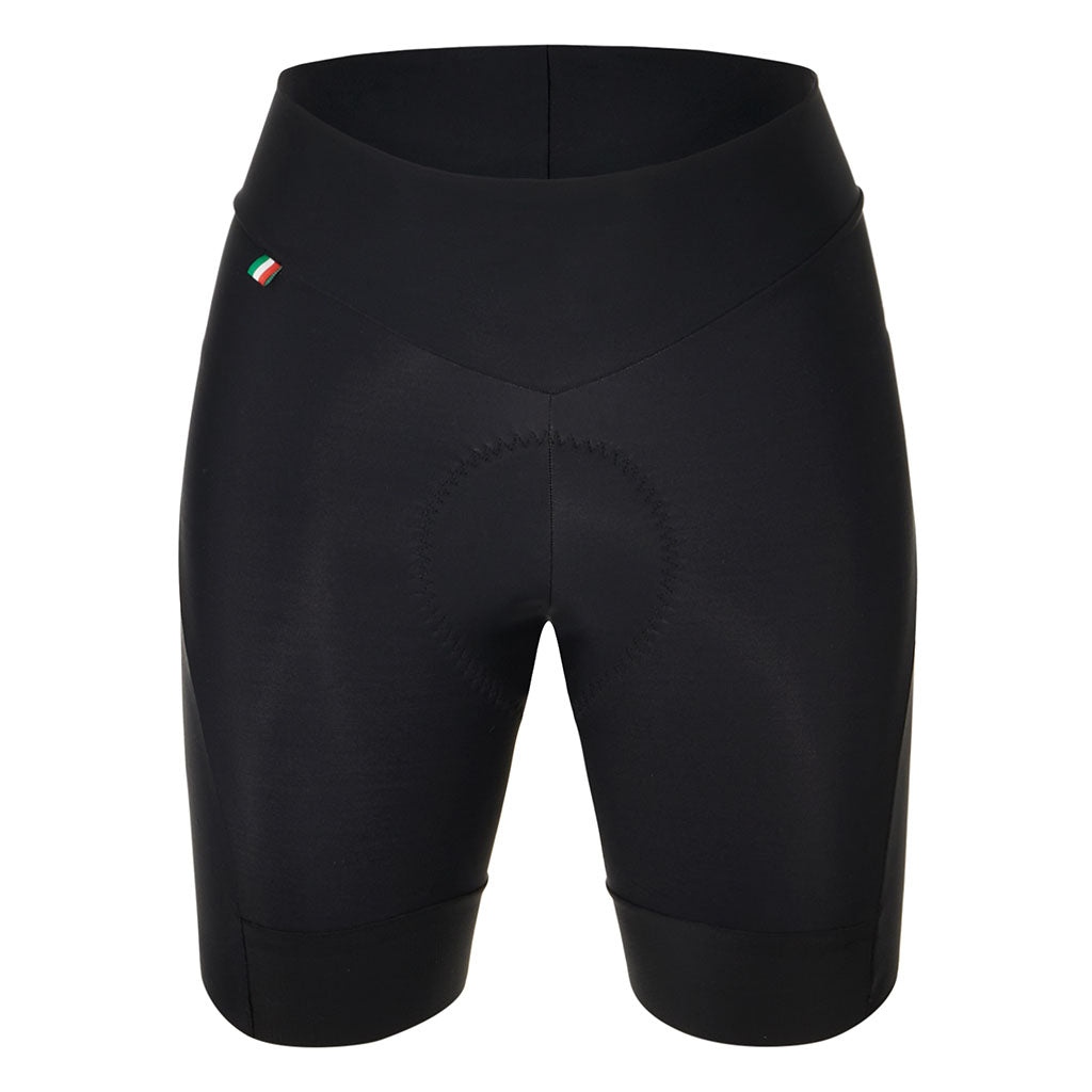 Santini Womens Omnia Shorts-Black - Cyclop.in