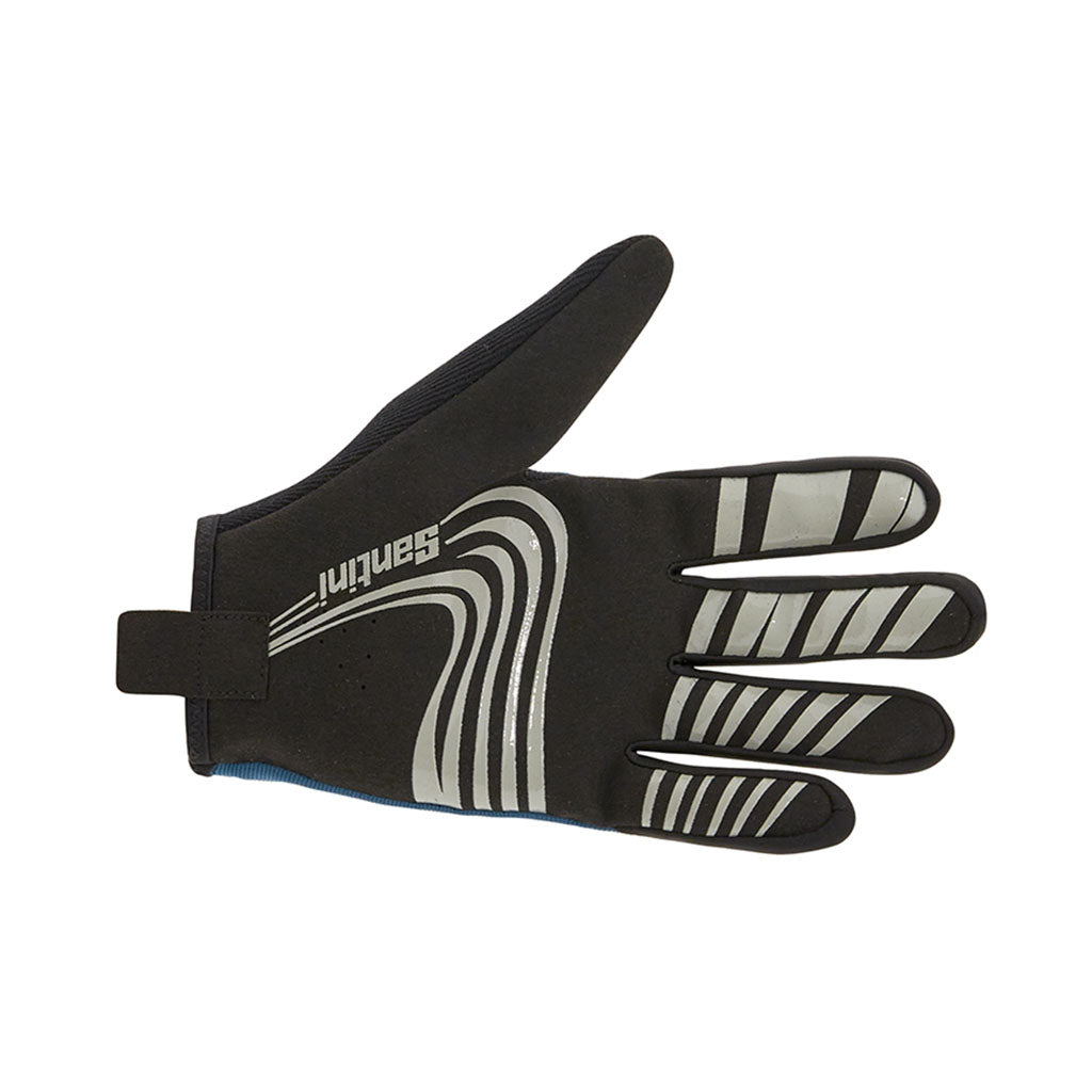 Santini MTB Full Gloves - Blue - Cyclop.in