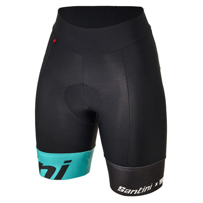 Santini Womens Ironman Ikaika Trishorts-Black - Cyclop.in