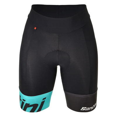 Santini Womens Ironman Ikaika Trishorts-Black - Cyclop.in