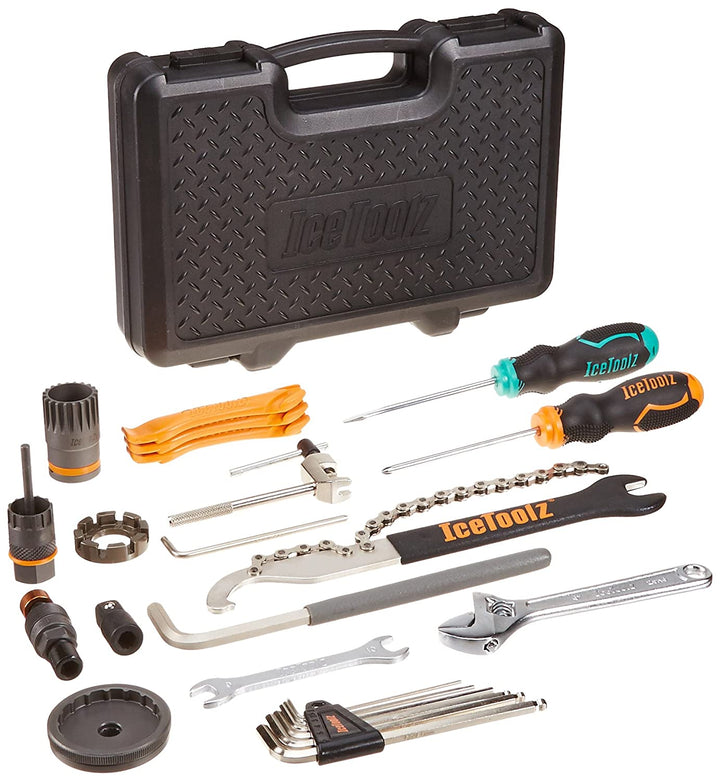 ICETOOLZ 自転車用　工具セット　アイスツールズ IceToolz Tools Kit Ultimate, #82A8, 17-piece/34 functions