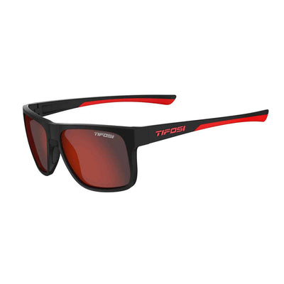 Tifosi Swick Sunglasses - Satin Black Crimson - Cyclop.in