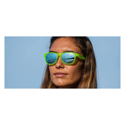 Tifosi Swank Sunglasses - Satin Electric Green - Cyclop.in