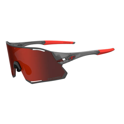 Tifosi Rail Race Satin Vapor Sunglasses - Clarion Red/Clear - Cyclop.in