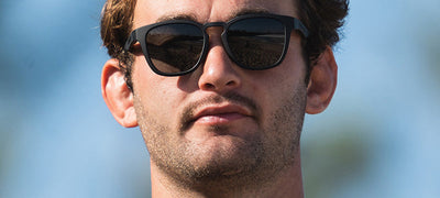Tifosi Smirk Polarized Sunglasses - Blackout Smoke - Cyclop.in