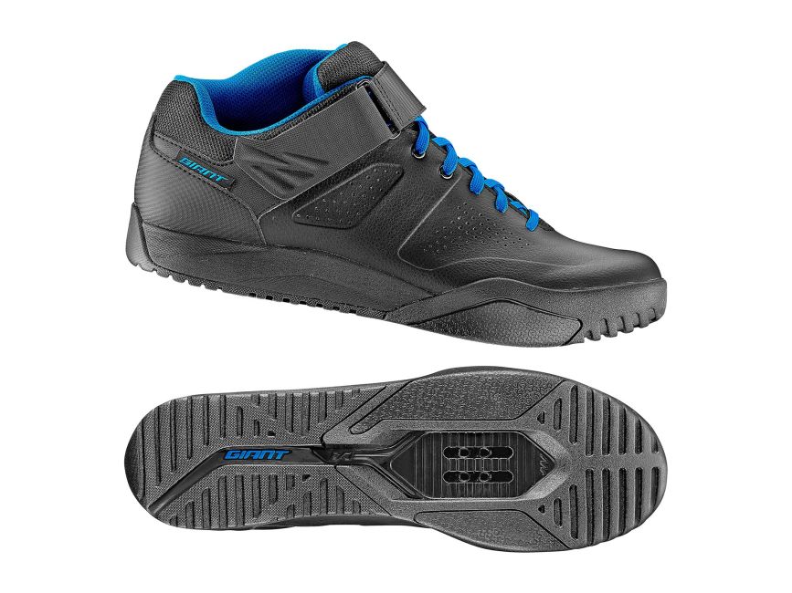Giant Shuttle Off-Road Cycling Shoes Black/Blue - Cyclop.in
