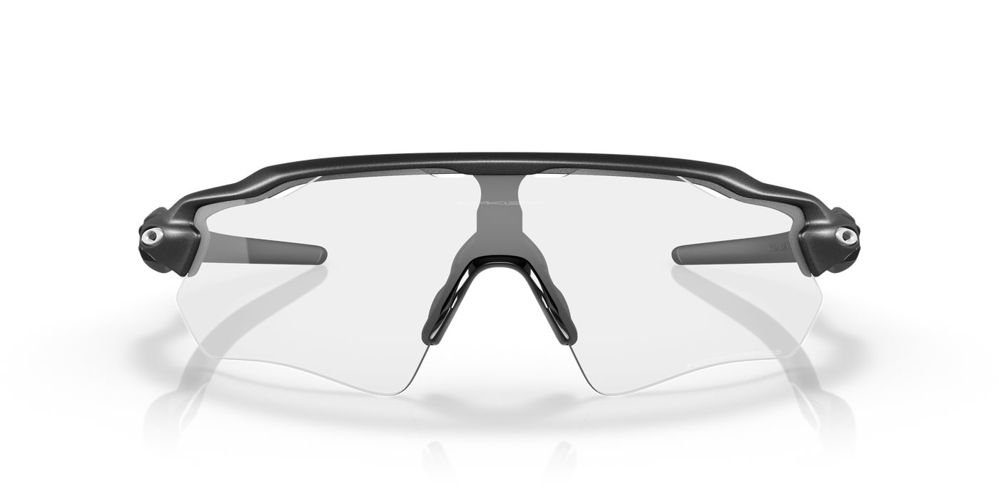 Oakley Radar EV Path Clear To Black Iridium Photochromic Lenses Steel Frame - Cyclop.in