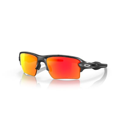 Oakley Flak 2.0 Xl Prizm Ruby Lenses - Black Camo Frame - Cyclop.in