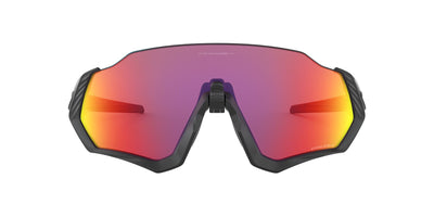 Oakley Flight Jacket Polished Black - Prizm Road Lens - Cyclop.in