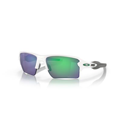 Buy Oakley Flak Prizm Jade Lenses Polished White Frame Cyclop.in