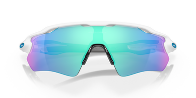 Oakley Radar EV Prizm Sapphire Lenses - Polished White Frame - Cyclop.in