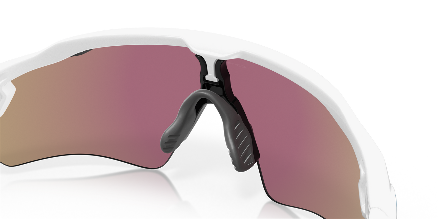 Oakley Radar EV Prizm Sapphire Lenses - Polished White Frame - Cyclop.in