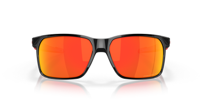 Oakley Portal X Prizm Ruby Polarized Lenses - Polished Black Frame - Cyclop.in