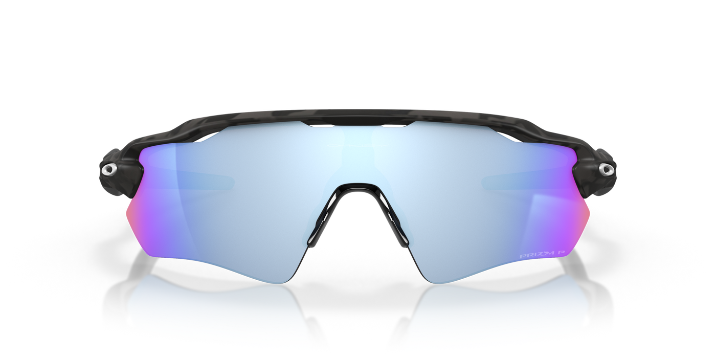 Oakley Radar Prizm Deep Water Polarized Lenses - Matte Black Camo Frame - Cyclop.in