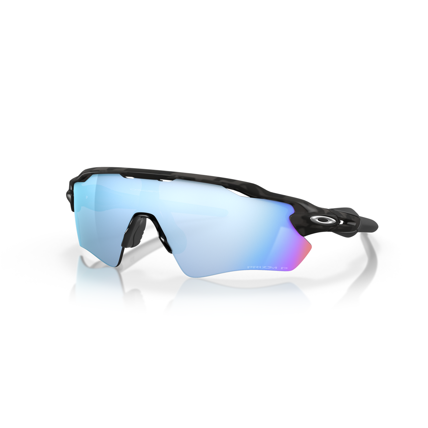 Oakley Radar Prizm Deep Water Polarized Lenses - Matte Black Camo Frame - Cyclop.in