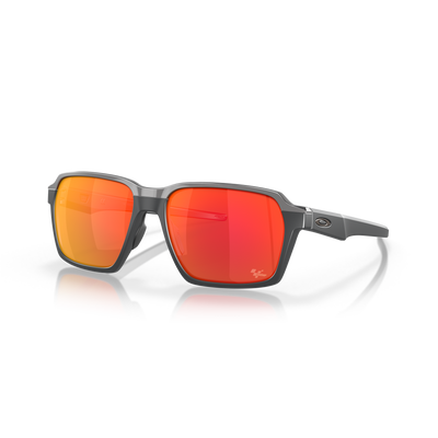 Oakley Parlay Prizm Ruby Lenses - Matte Carbon Frame - Cyclop.in