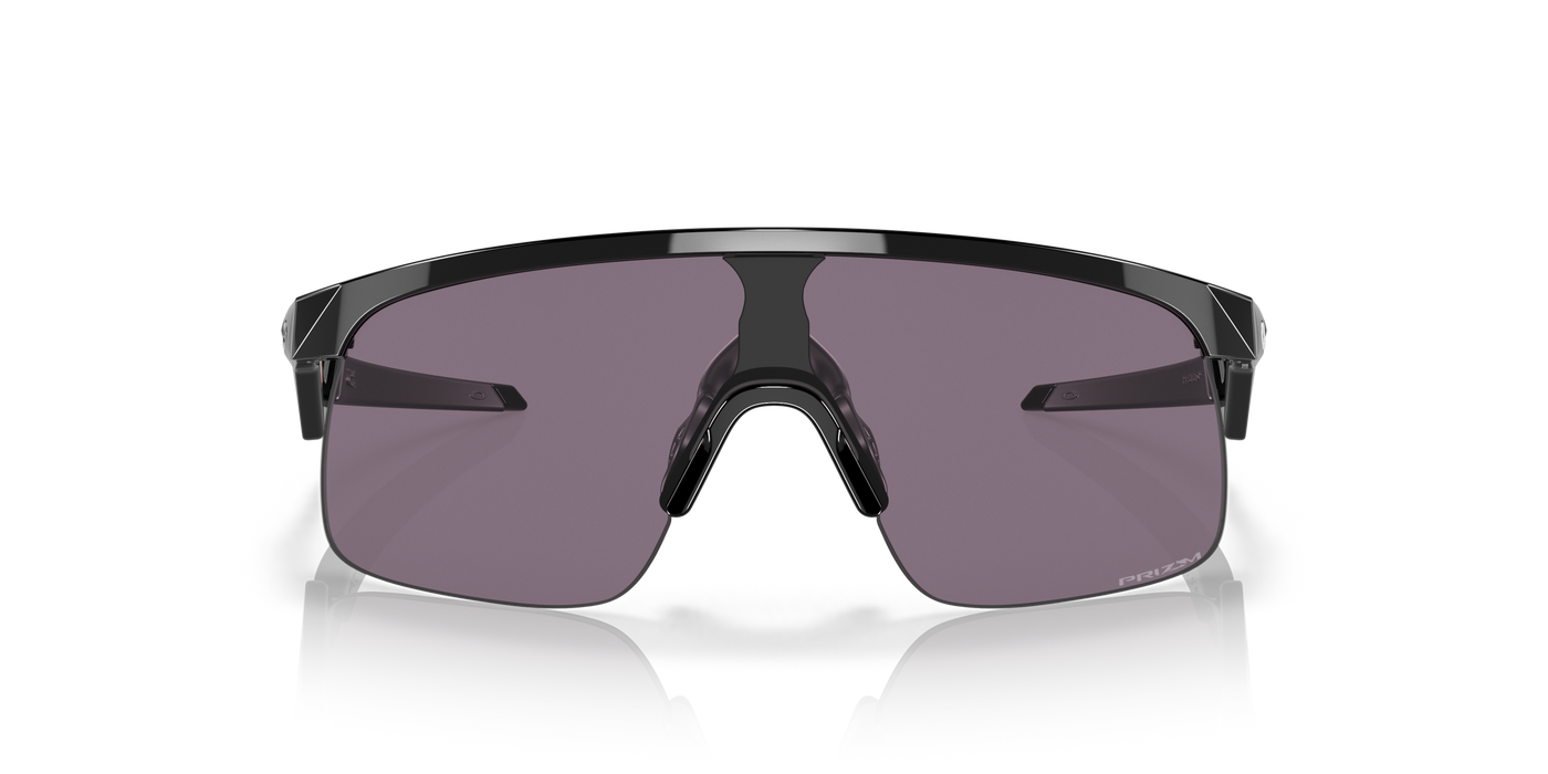 Oakley Resistor Prizm Grey Lenses - Polished Black Frame - (Youth Fit) - Cyclop.in