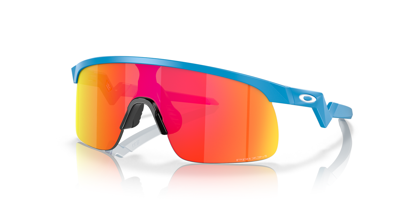 Oakley Resistor Prizm Ruby Lenses - Sky Blue Frame - (Youth Fit) - Cyclop.in