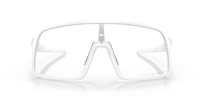 Oakley Sutro White Matte Frame Clear To Black Iridium Photochromic Lenses - Cyclop.in