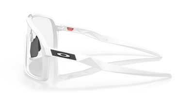 Oakley Sutro White Matte Frame Clear To Black Iridium Photochromic Lenses - Cyclop.in