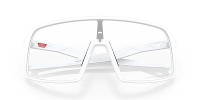 Oakley Sutro White Matte Frame Clear To Black Iridium Photochromic Lenses - Cyclop.in