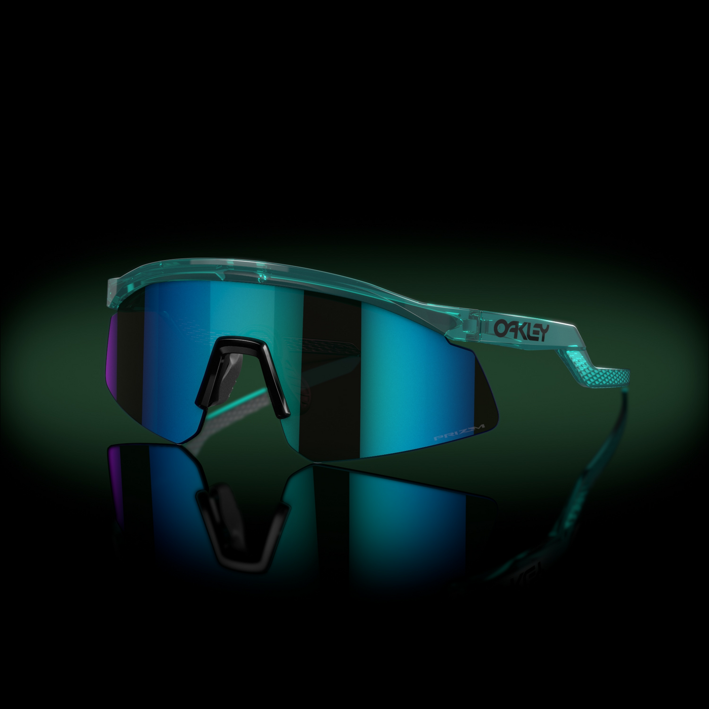 Oakley Hydra Prizm Sapphire Lenses - Trans Artic Surf Frame - Cyclop.in