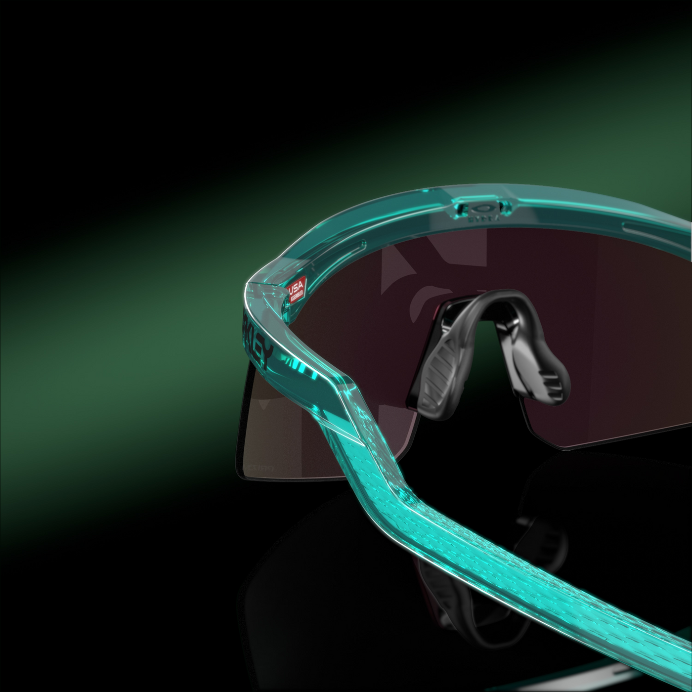 Oakley Hydra Prizm Sapphire Lenses - Trans Artic Surf Frame - Cyclop.in