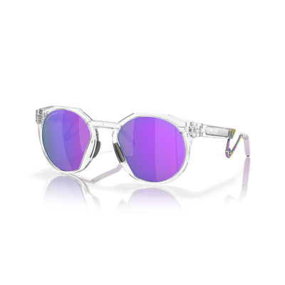 Oakley HSTN Prizm Violet Lenses - Matte Clear Frame - Cyclop.in