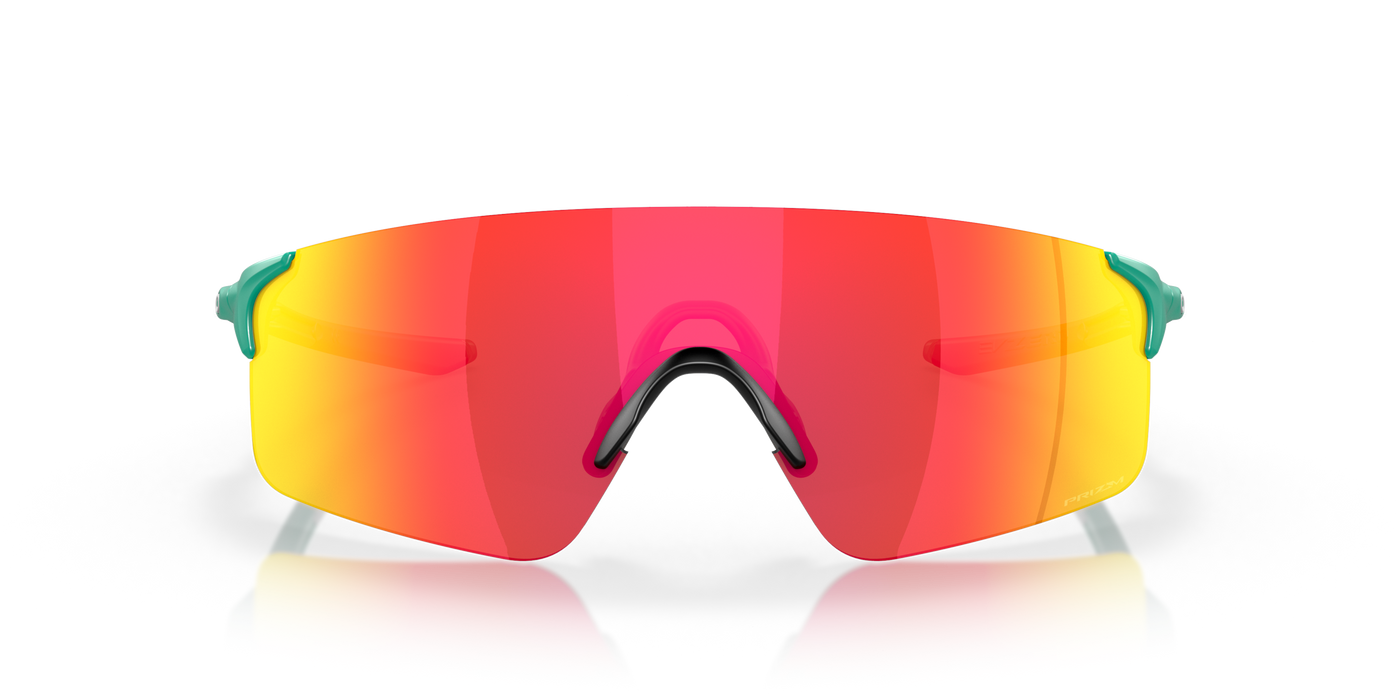 Oakley Evzero Prizm Ruby Lenses - Matte Celeste Frame - Cyclop.in
