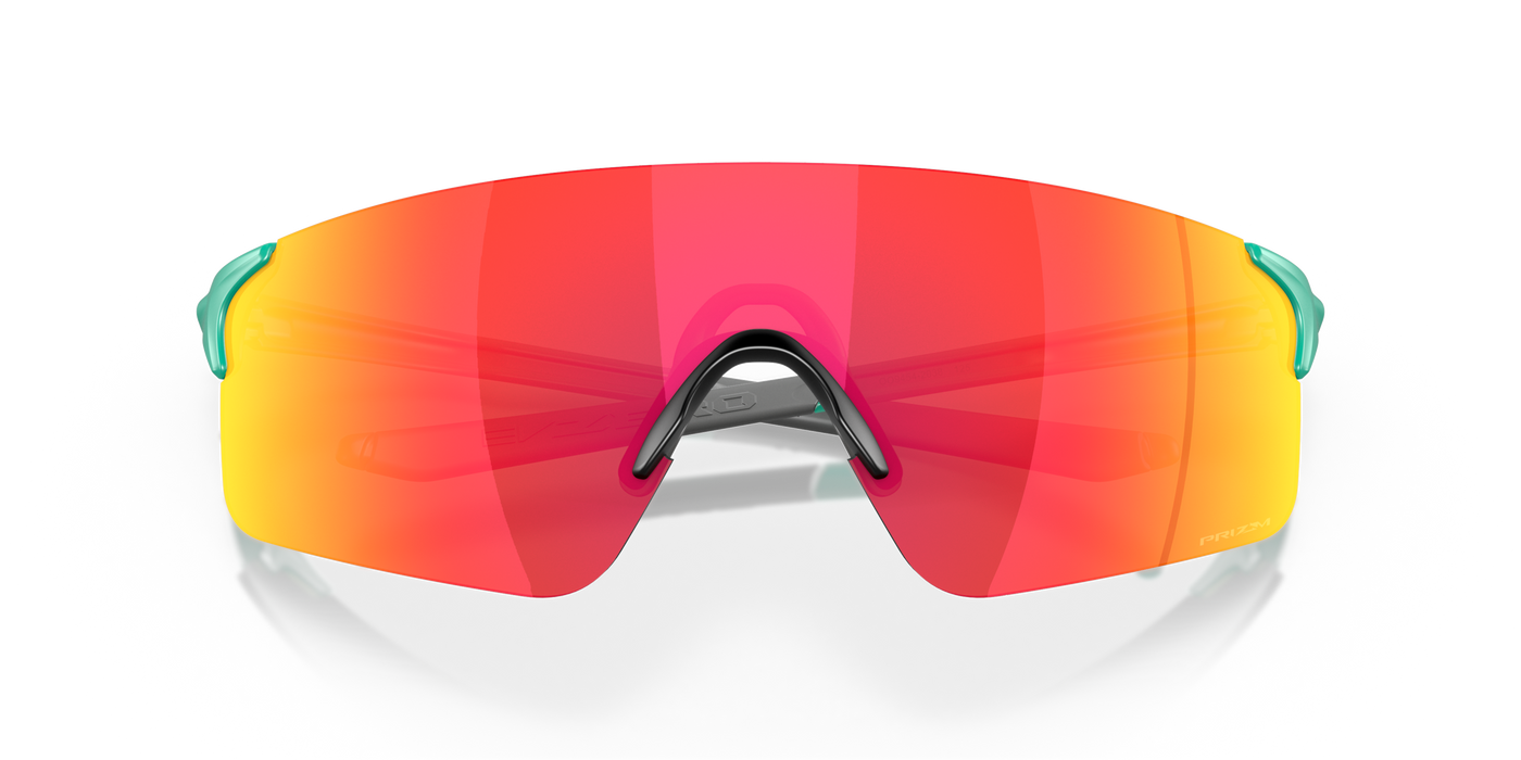 Oakley Evzero Prizm Ruby Lenses - Matte Celeste Frame - Cyclop.in